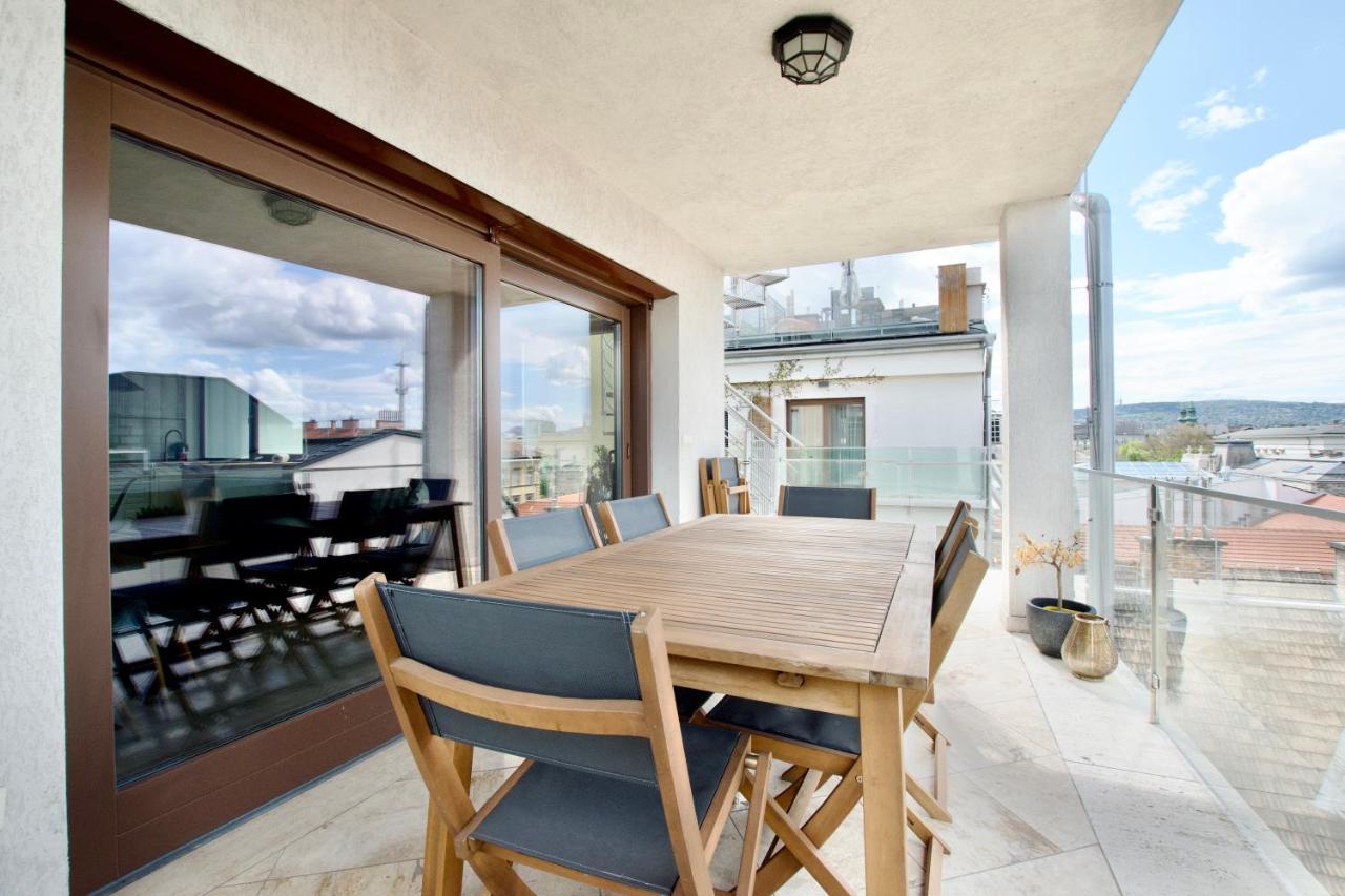 Penthouse Apartment By Hi5 -At The Top Of Budapest Ngoại thất bức ảnh